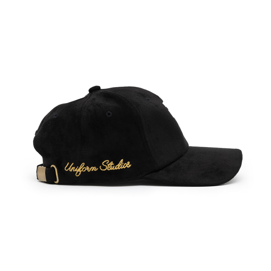 Uniform LA Suede Strap-back  (Black)