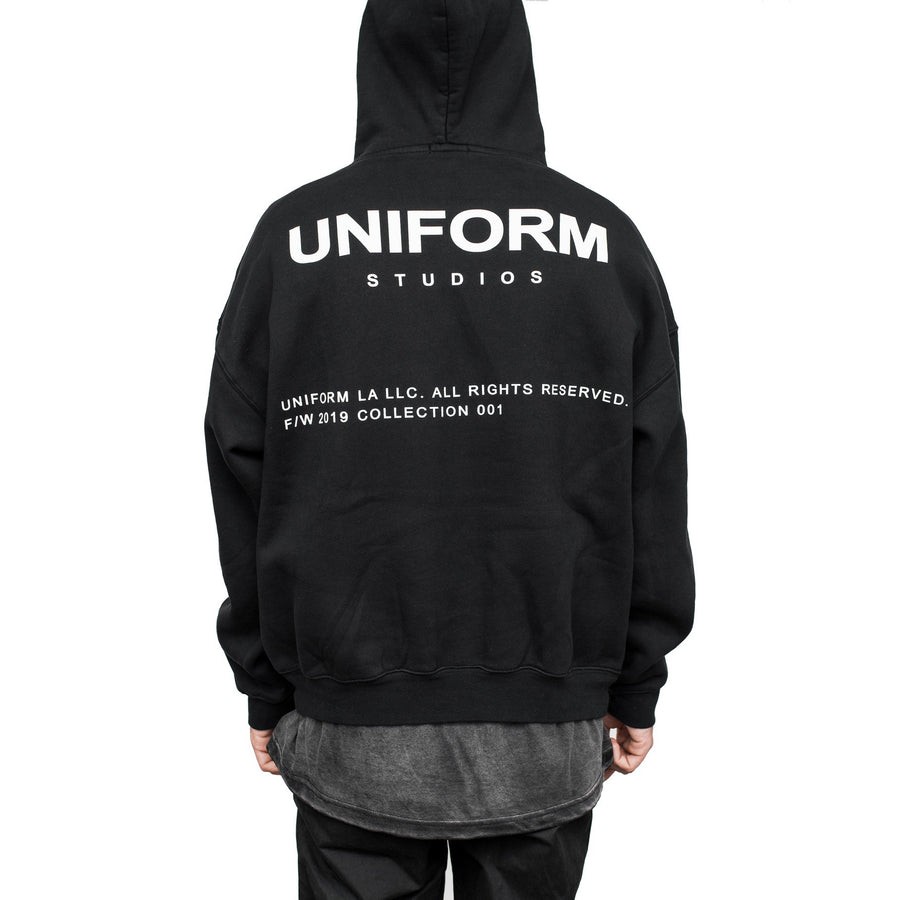 Classic Logo Hoodie in Black
