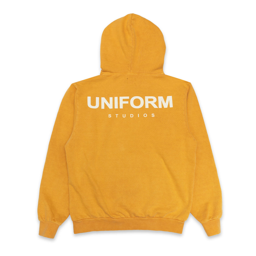Uniform Studios Logo Fleece Hoodie  (Sport Gold)