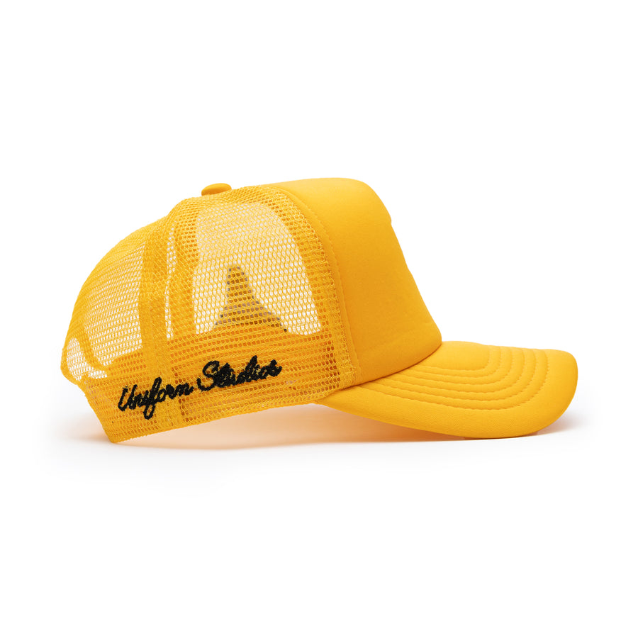 World Series LA Trucker Snapback (Gold/Gold)