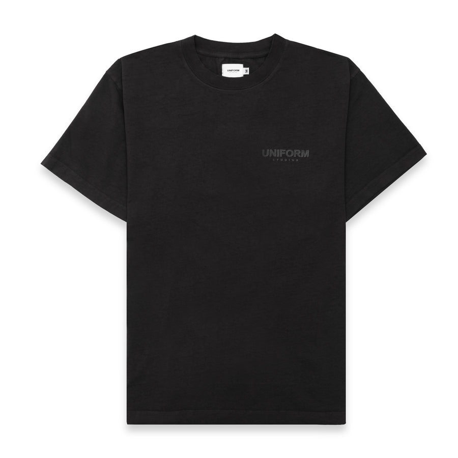 Uniform Studios Logo Tee (Vintage Black)