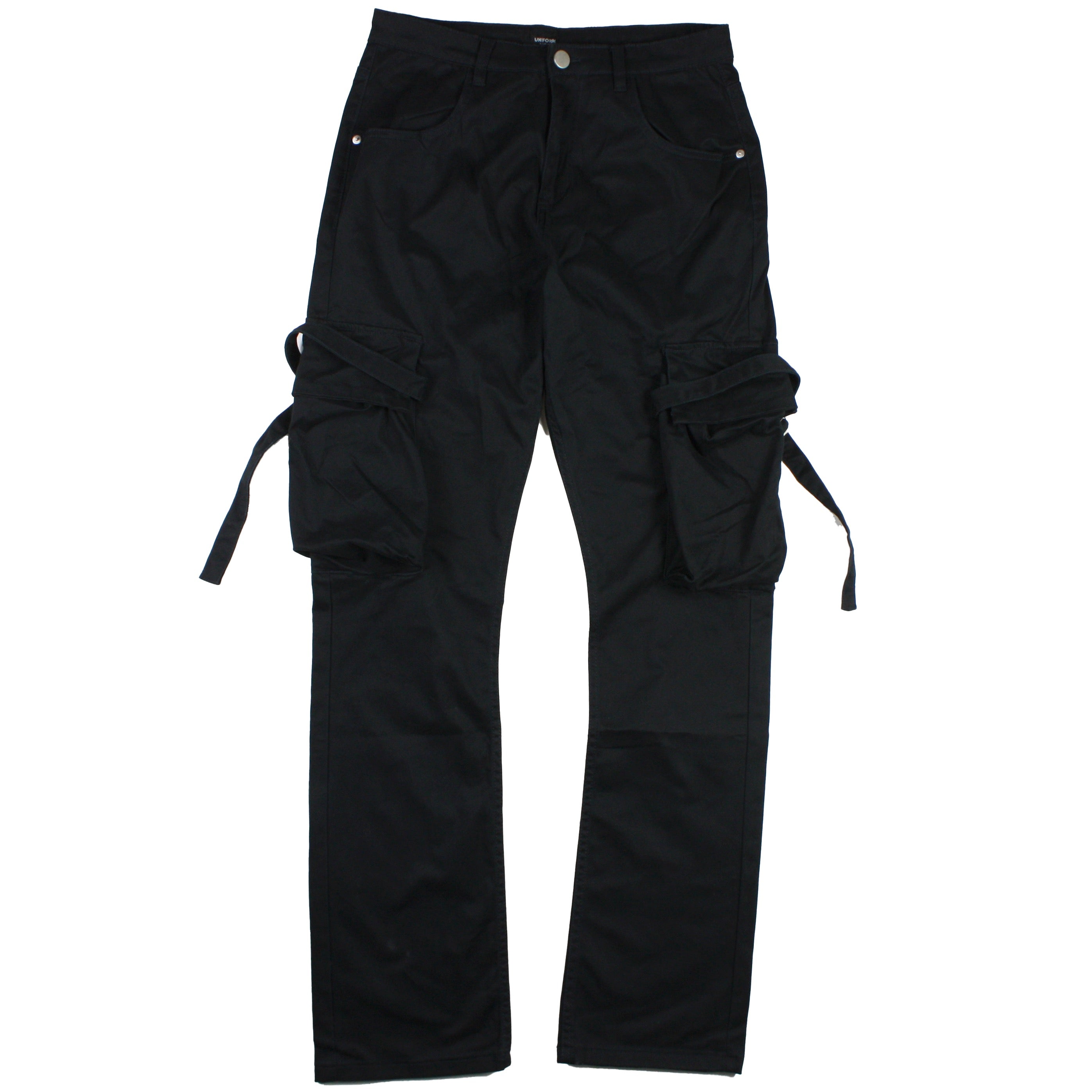 Uniform Strapped Cargos (Black) UNIFORM STUDIOS