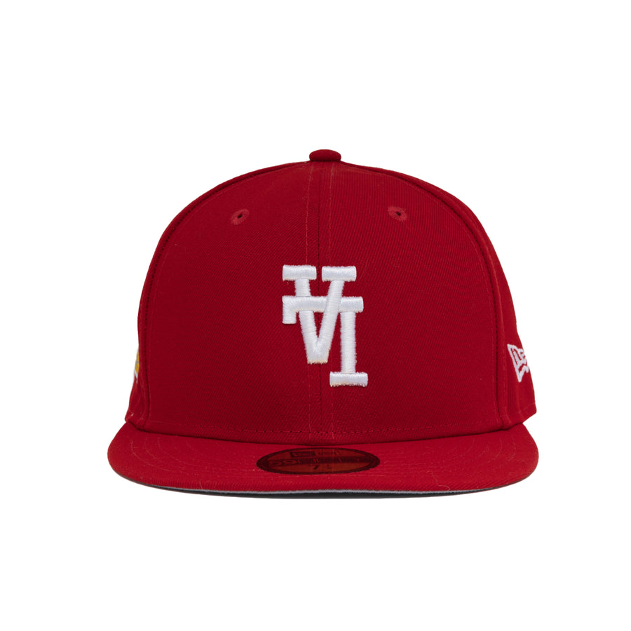 Uniform Studios LA Fitted Hat (Red)