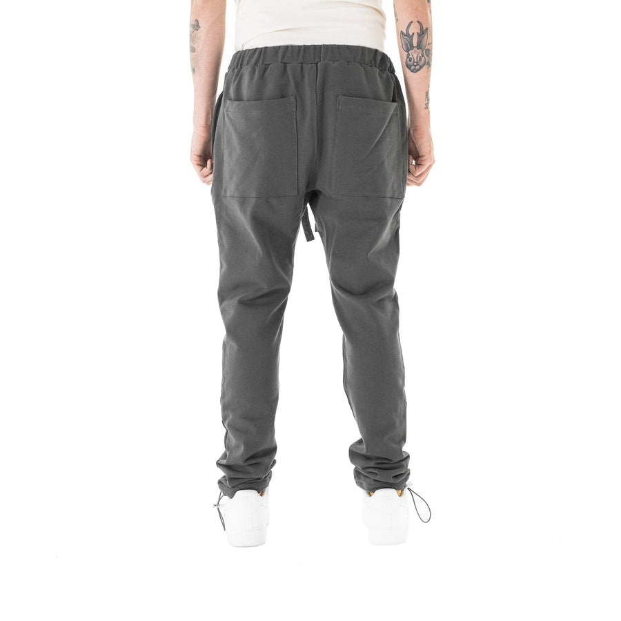 Uniform French Terry Drawcord Sweatpants (DEEP GREY)
