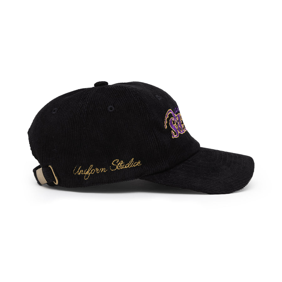Laker Corduroy Strap-back (Black)