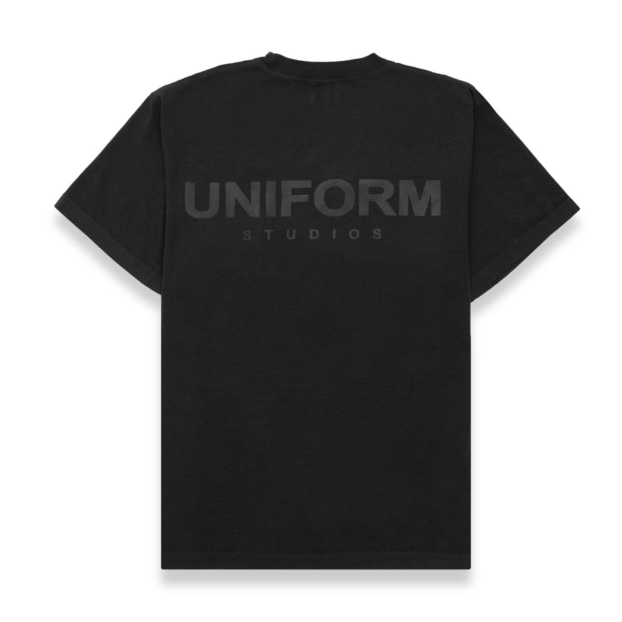 Uniform Studios Logo Tee (Vintage Black)