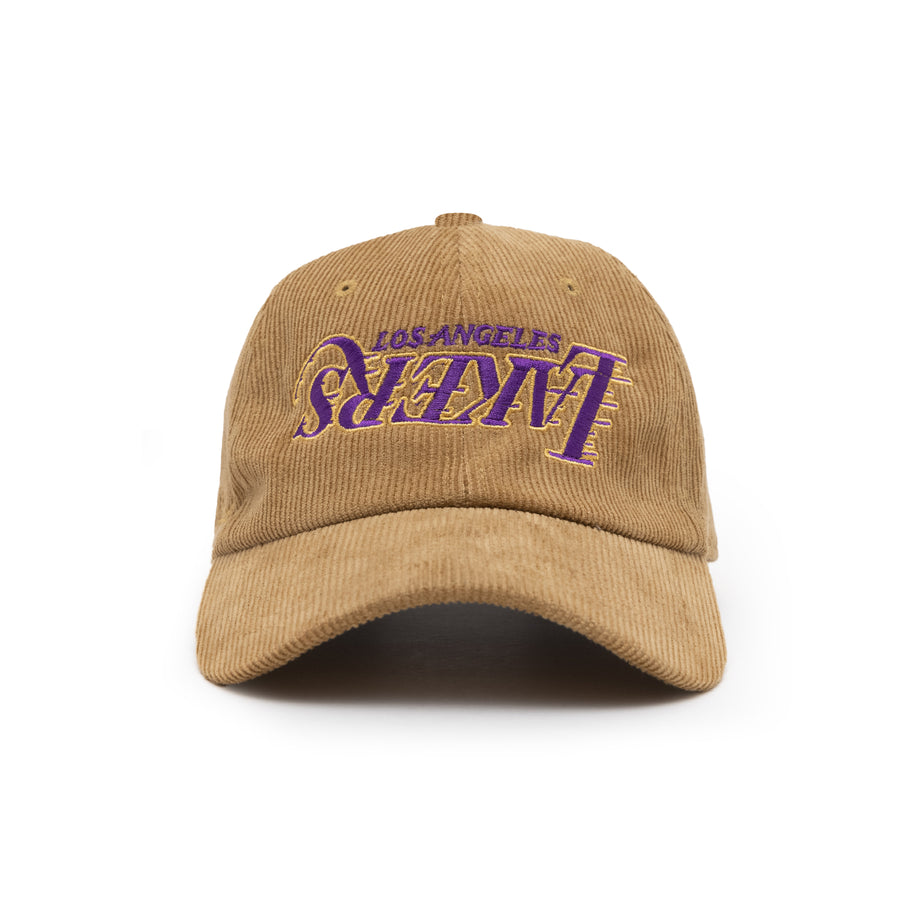 Laker Corduroy Strap-back (tan)