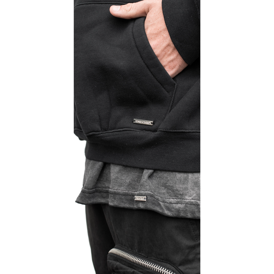 Classic Logo Hoodie in Black