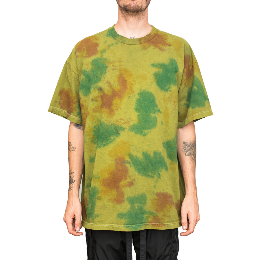 Uniform Tie Dye Camo Logo Tee