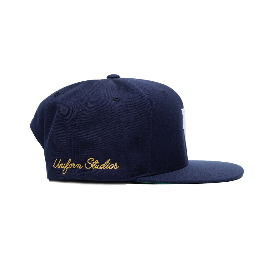 Uniform LA x Monogram Snapback (Navy)