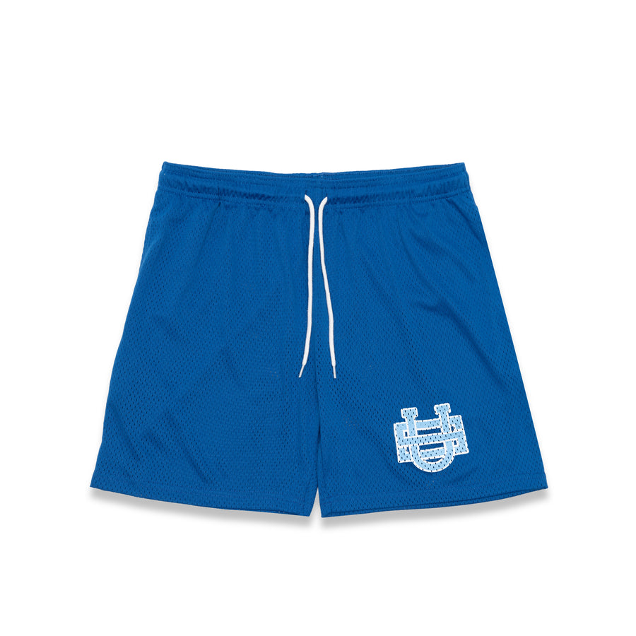 Uniform Studios Monogram Mesh Shorts (Royal/BabyBlue)