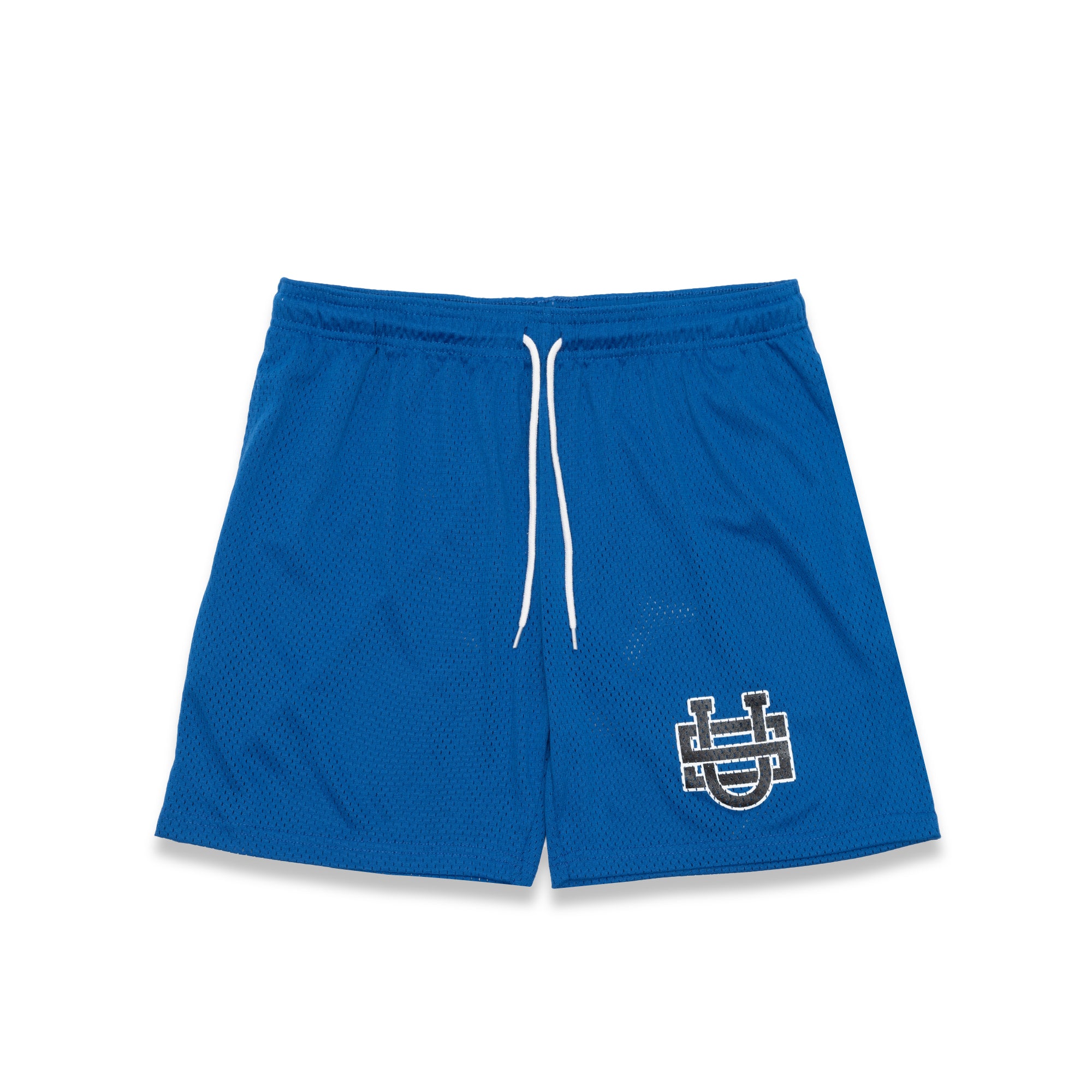Uniform Studios Monogram Mesh Shorts (Royal/Black) UNIFORM STUDIOS