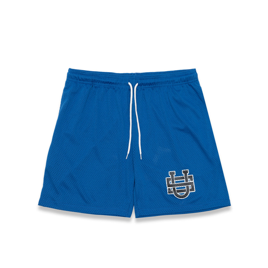 Uniform Studios Monogram Mesh Shorts (Royal/Black)