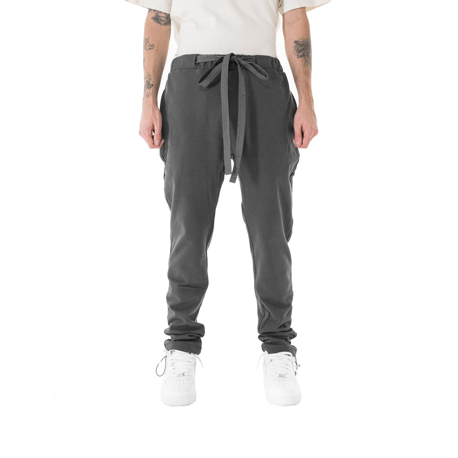 Uniform French Terry Drawcord Sweatpants (DEEP GREY)