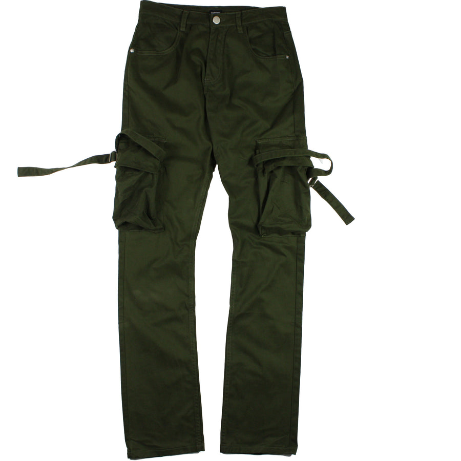 Uniform Strapped Cargos (Deep Olive) UNIFORM STUDIOS