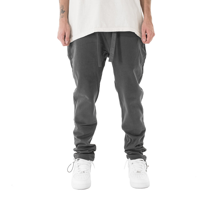 Uniform French Terry Drawcord Sweatpants (DEEP GREY)