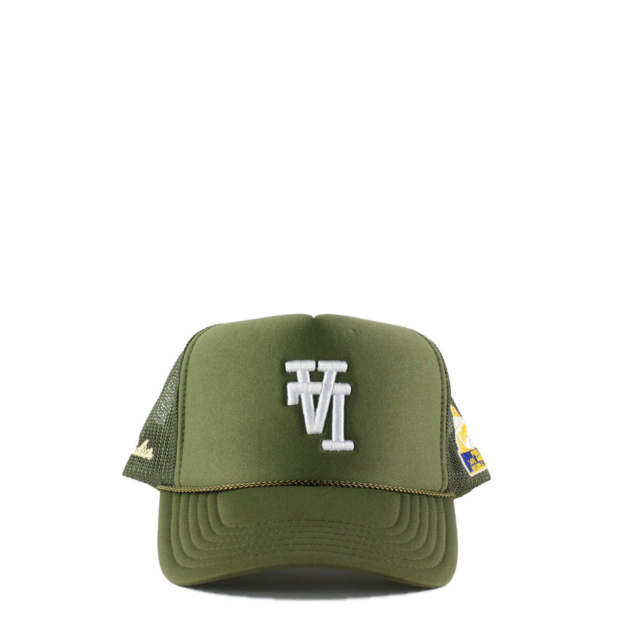 LA World Series Trucker (Olive)
