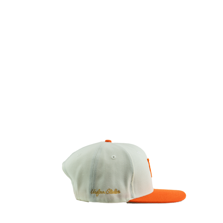 Uniform Astros 50th Anniversary Snapback (Cream/Orange)